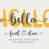 Hello Bella Duo Font