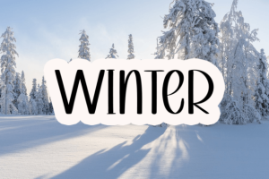 Alternative view of Hello Christmas Font