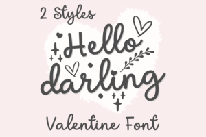 Hello Darling Font