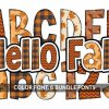 Hello Fall Collection Font