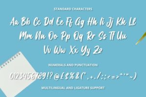 Alternative view of Hello Honey Font