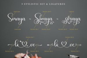 Alternative view of Hello Kamilla Font