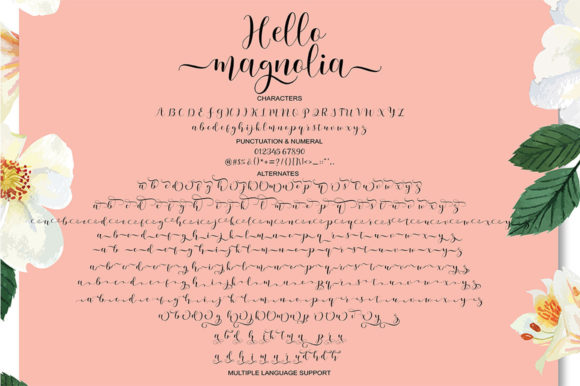 Hello Magnolia Font - Image 2
