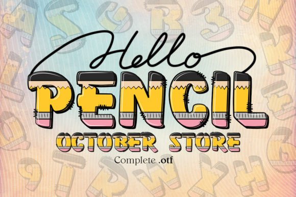 Hello Pencil Font