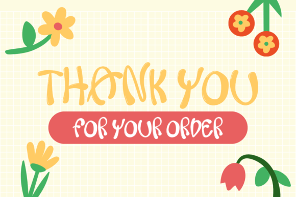 Hello Spring Butterfly Font - Image 4