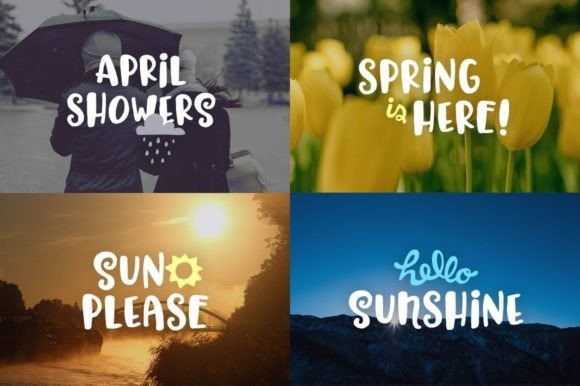 Hello Spring Font - Image 5