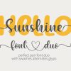 Hello Sunshine Font