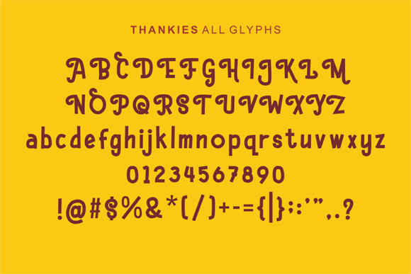 Hello Thankies Font - Image 5
