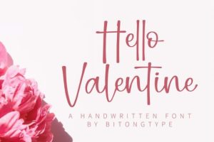 Hello Valentine Font