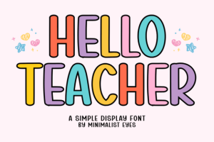 Helloteacher Font