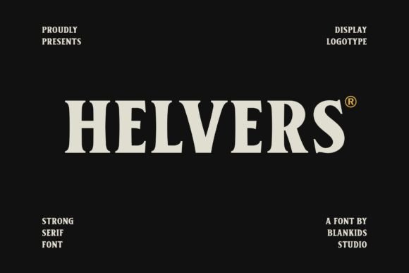 Helvers Font