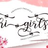 Hi Girls Font Font