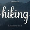 Hiking Font