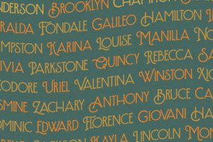 Alternative view of Hintown Font