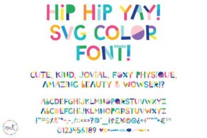 Alternative view of Hip Hip Yay Font