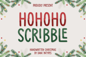 Hohoho Scribble Font