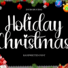 Holiday Christmas Font