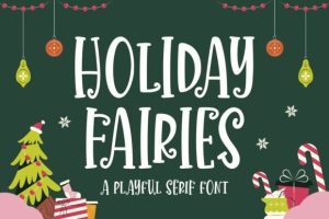 Holiday Fairies Font
