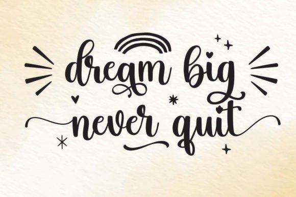 Holiday Font - Image 5