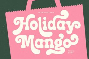 Holiday Mango Font