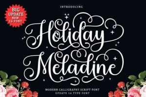 Holiday Meladine Font