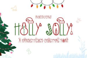 Holly Jolly Font