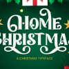 Home Christmas Font