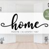 Home Font