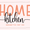 Home Kitchen Font