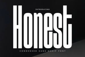 Honest Font