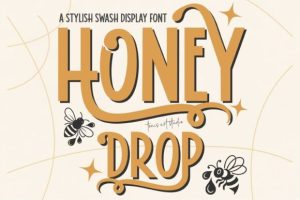 Honey Drop Font