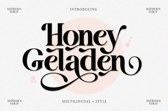 Honey Geladen Font