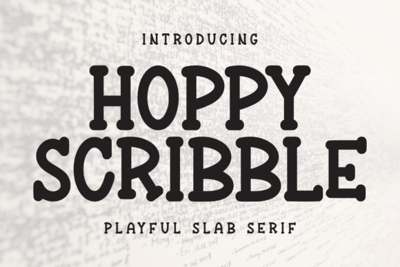 Hoppy Scribble Font