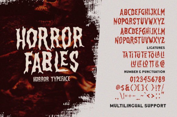 Horror Fables Font - Image 4