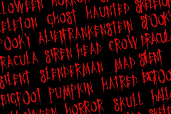 Horror Night Font - Image 4