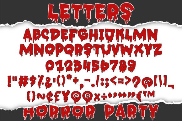 Horror Party Font - Image 7