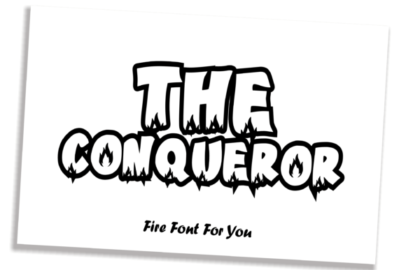 Hot Fire Font - Image 3