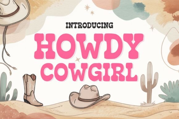 Howdy Cowgirl Font