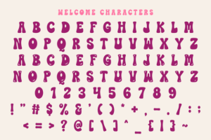 Alternative view of Howdy Season Font