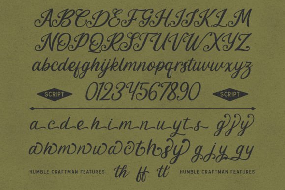 Humble Craftman Font - Image 8