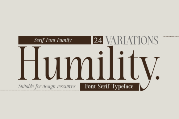Humility Font