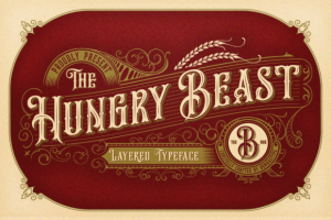 Hungry Beast Family Font