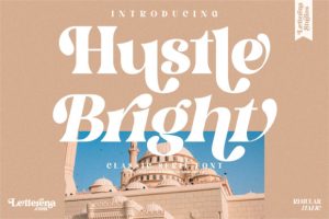Hustle Bright Font