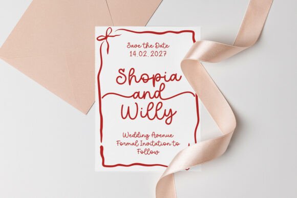 I Love You Font - Image 4