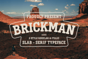 Itbrickman Regular Font