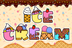 Ice Cream Font