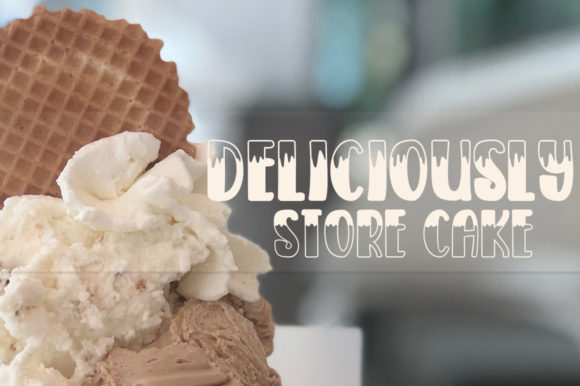 Ice Cream SodaWater Font - Image 5