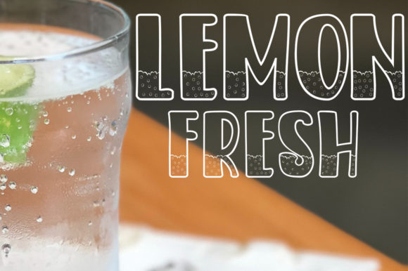 Ice Cream SodaWater Font - Image 7