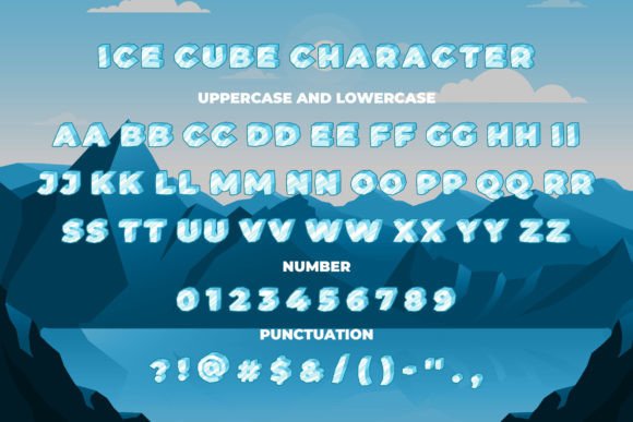 Ice Cube Font - Image 4