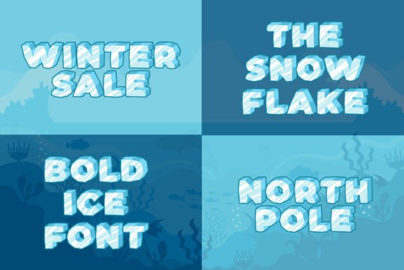 Ice Cube Font - Image 5